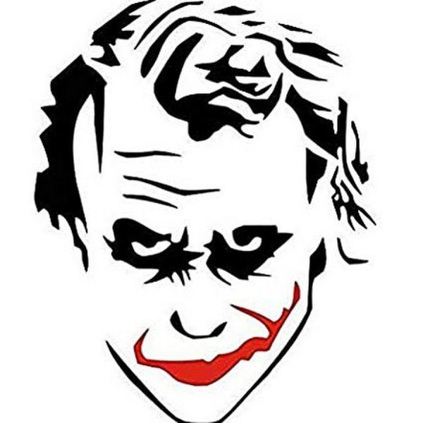 Наклейка на авто "Джокер"