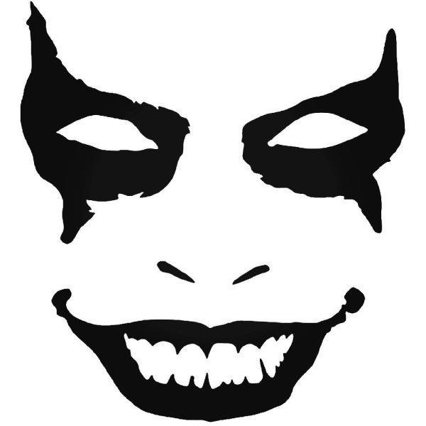 Наклейки на маски для лица