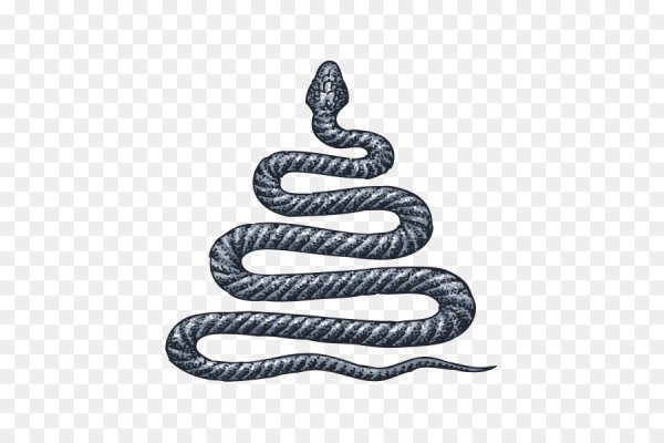 Змея в векторной графике