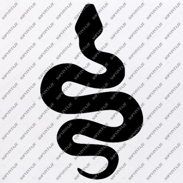 Силуэт змеи