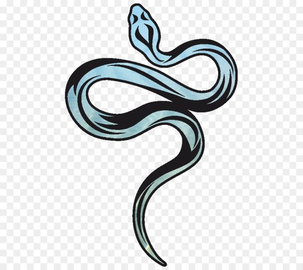 Змея в векторной графике