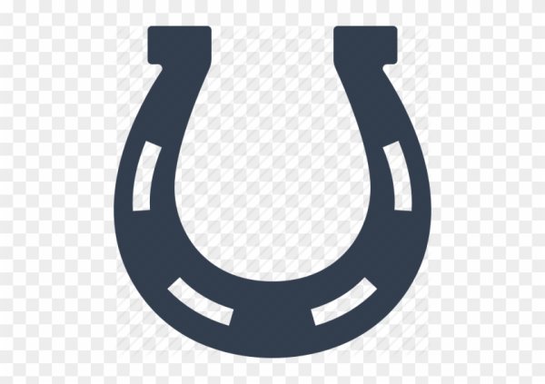 Подкова трафарет для вырезания