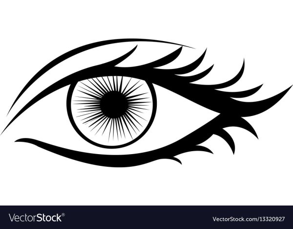 Стилизованное изображение глаза