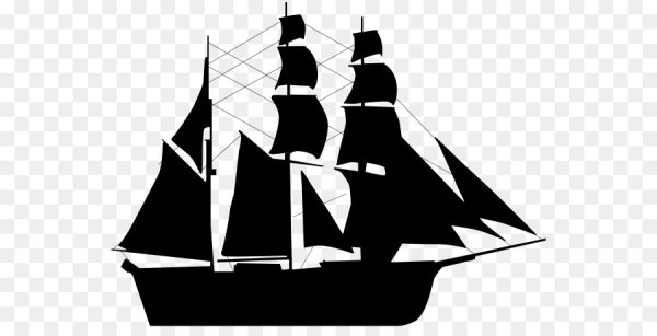 Силуэт корабля