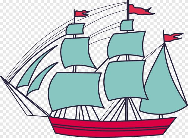 Векторный парусник