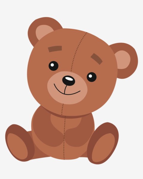 Медвежонок с сердечком