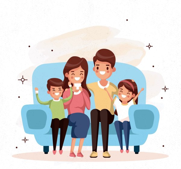 Семья рисунок