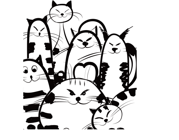 Векторные коты