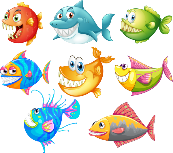 Рыбка картунс