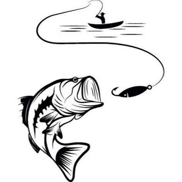 Эскизы рыбалка