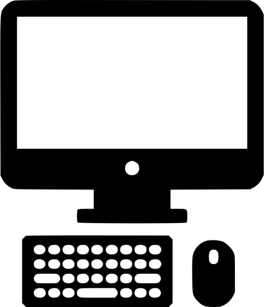 Векторные значки компьютер