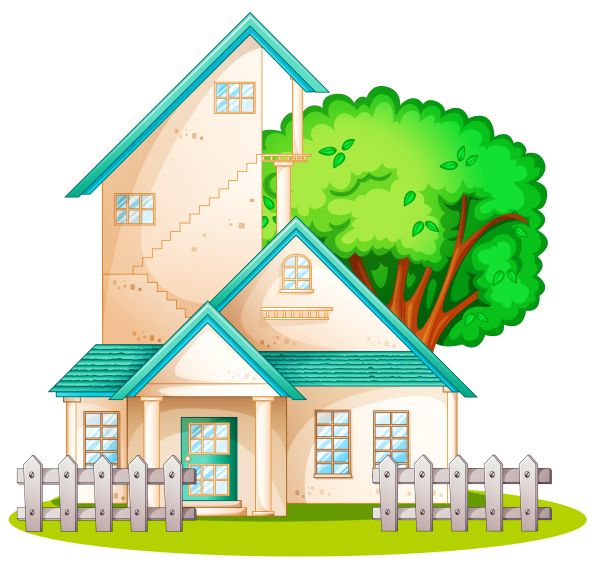 Дом Векторная иллюстрация