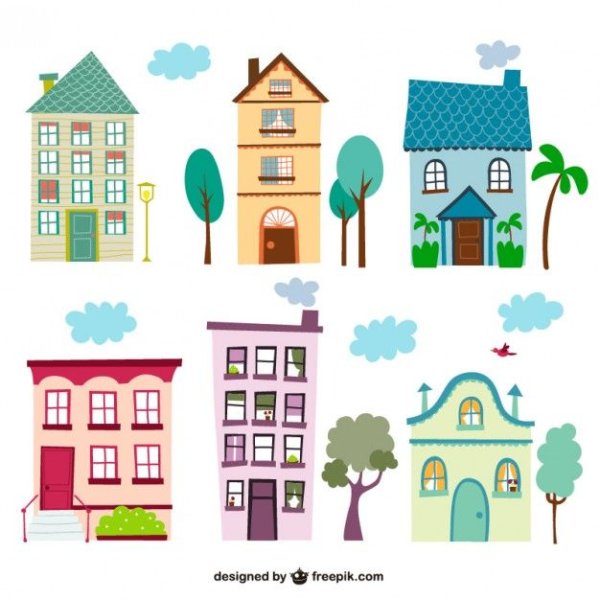 Городские дома для детей