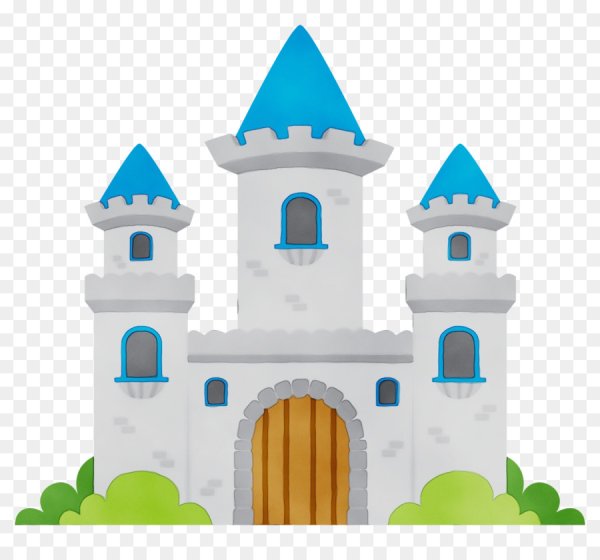 Детский замок вектор