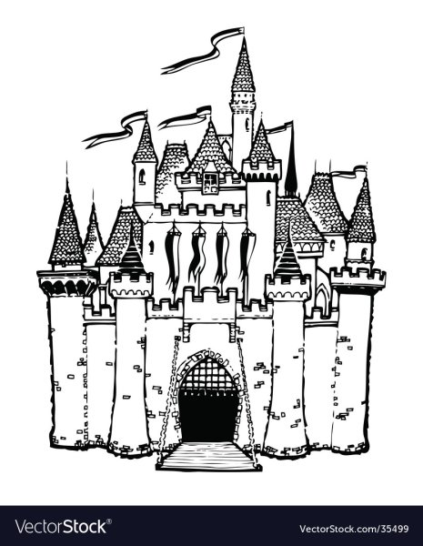 Стилизованный замок