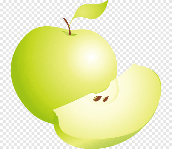 Яблоко вектор