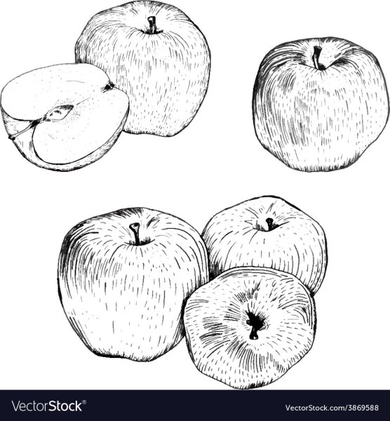 Яблоко скетч