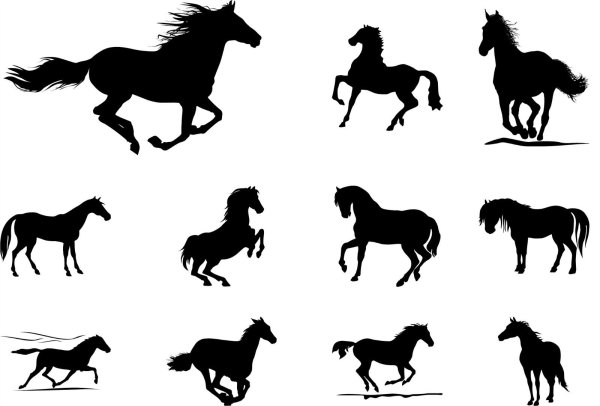 Стилизованный конь