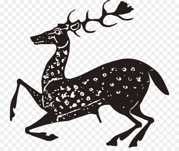 Олень вектор