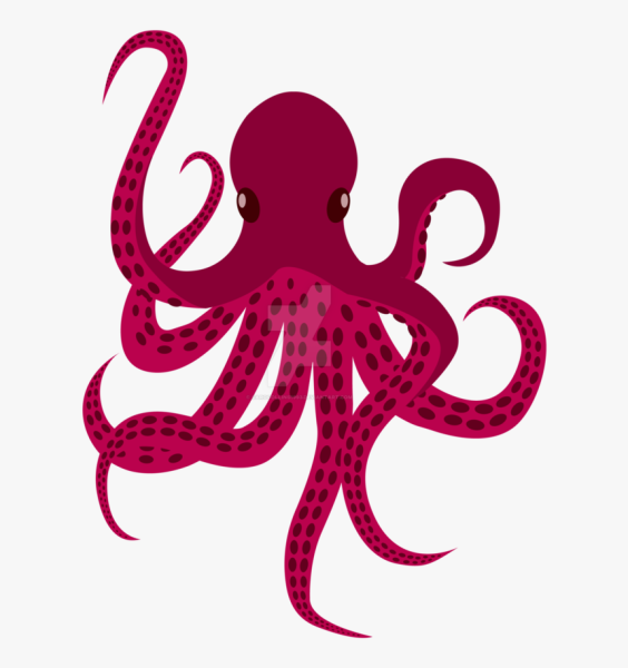 Осьминог вектор