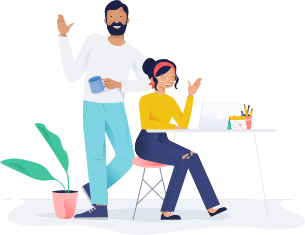 Флэт стиль в иллюстрации