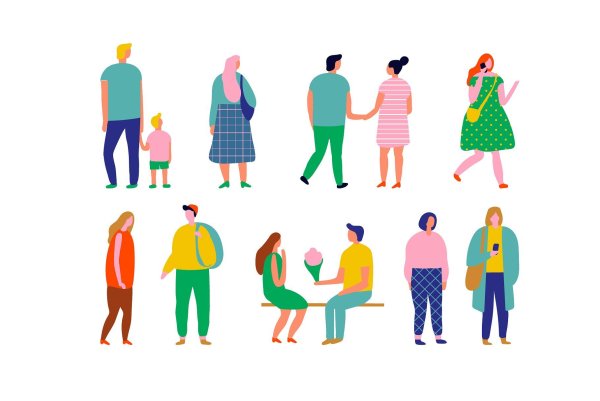 Векторная Графика люди