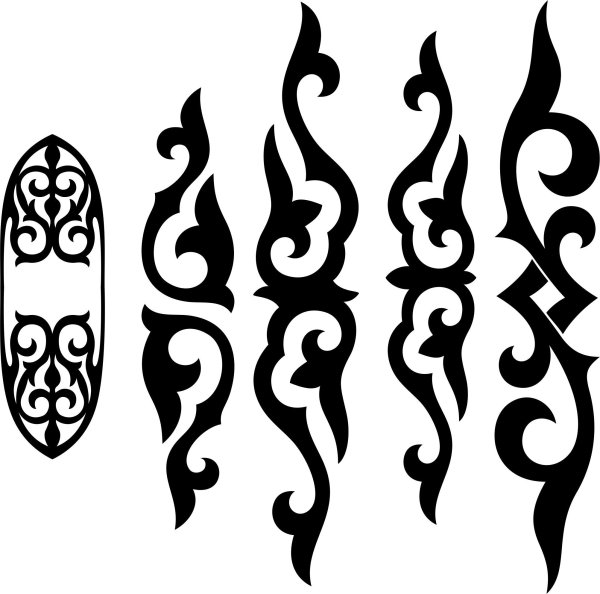 Трафарет узоры