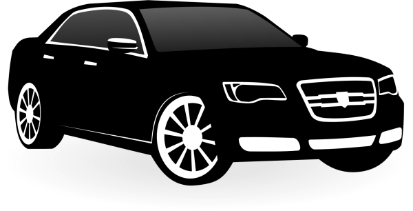 Силуэт легкового автомобиля