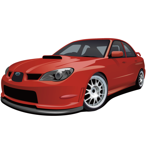 Субару Impreza вектор