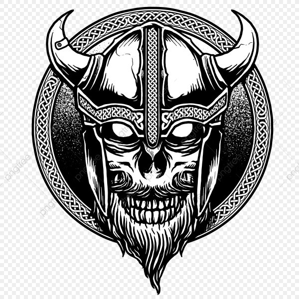 Голова викинга