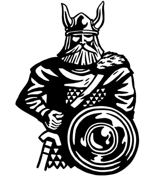 Славянский воин вектор