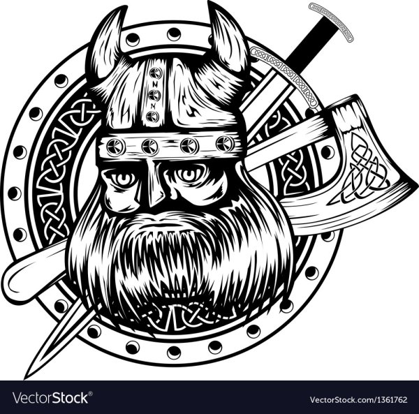 Голова викинга