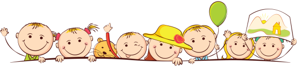 Дети с книжками мультяшные