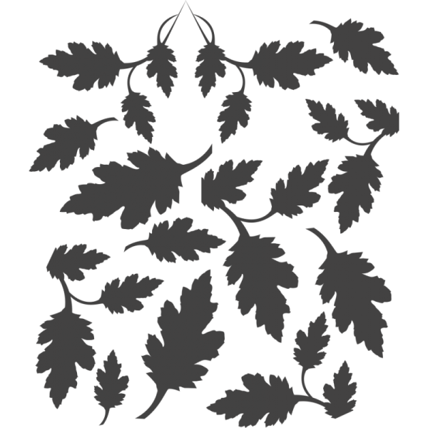 Стилизованная листва