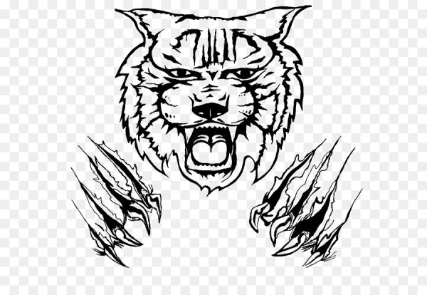 Тату рыси трафареты