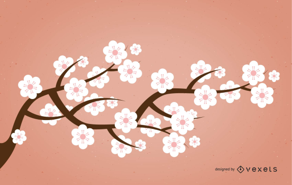 Цветок Сакуры вектор