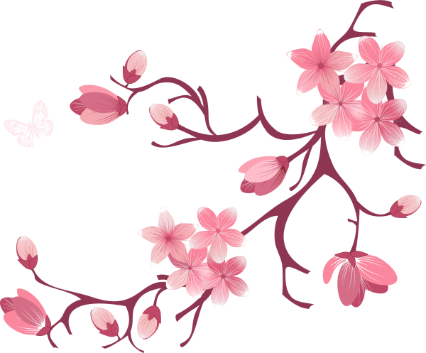 Веточка цветов