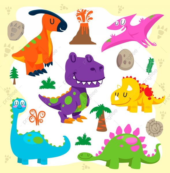 Динозавр вектор