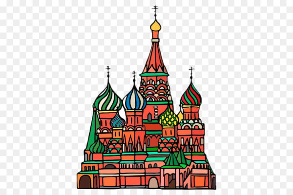 Собор Василия Блаженного вектор