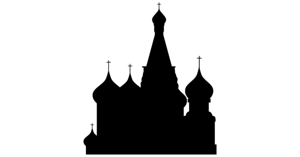 Собор Василия Блаженного Москва силуэт