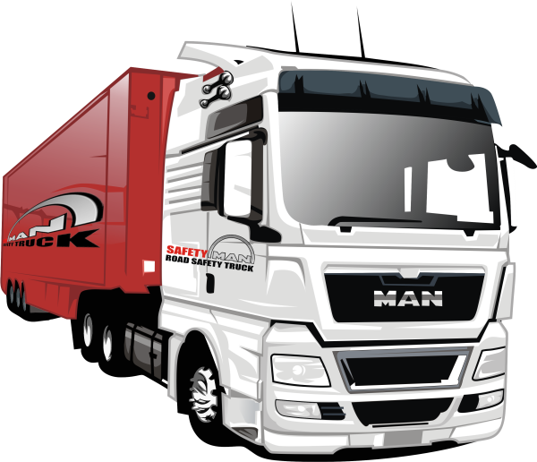Самосвал ман вектор