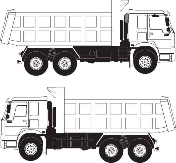 HOWO Truck vector