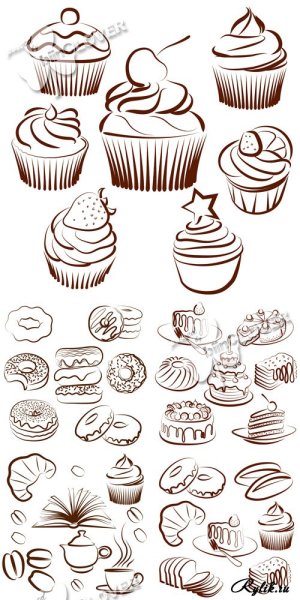 Графика для кондитерских изделий