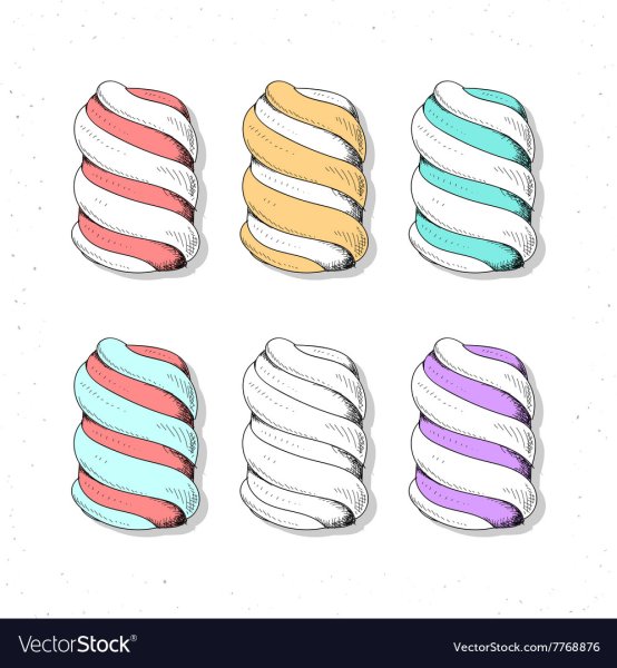 Зефир нарисованный