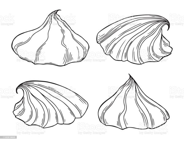 Зефир раскраска