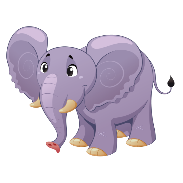 Слон мультяшный