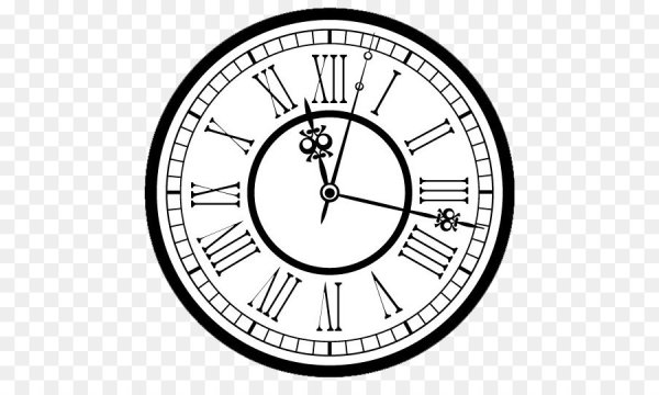 Часы векторное изображение