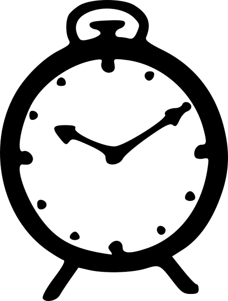 Часы контур