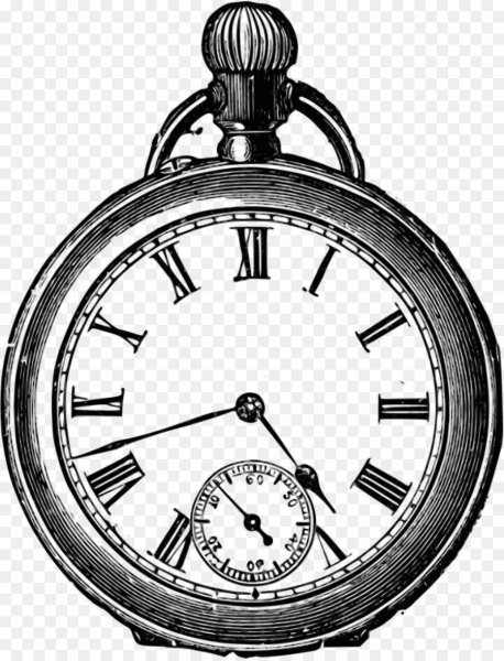 Часы векторное изображение