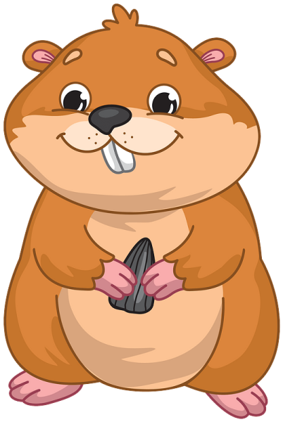 Хомяк мультяшный